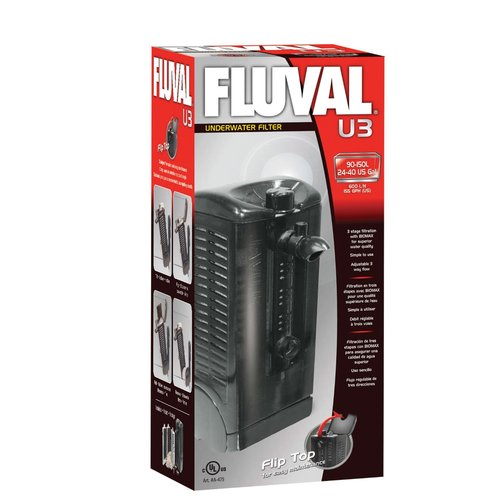 פילטר פנימי לאקווריום דגי נוי פלובל U3 150 ליטר Fluval U3 Underwater Filter