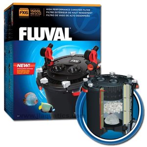 פילטר חיצוני לאקווריום דגי נוי פלובל FX6 3500 ליטר Fluval FX6 External Canister Filter