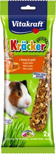 מקלות דבש לשרקנים ויטה קראפט 112 גרם Vitakraft Honey sticks for Guinea Pig