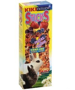 קיקי מקלות דבש פירות יער לארנב 112 גרם Kiki Sticks Berries For Rabbits
