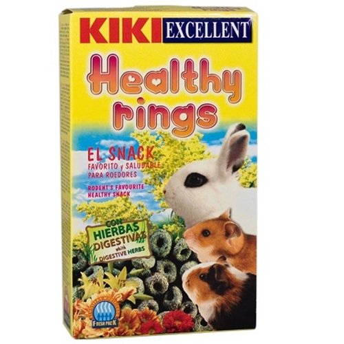 קיקי חטיף טבעת בריאות למכרסמים 250 גרם Kiki Healthy Rings For Rodents