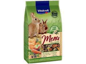 מזון לארנבות יבש מלא ויטה קראפט 1/3 ק"ג Vitakraft Menu Vital for Rabbits