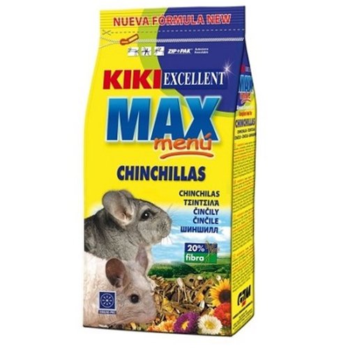 קיקי מזון לצ'ינצ'ילה 800 גרם Kiki Max Chinchilla