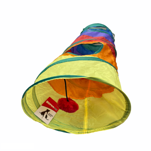 מנהרה לחתול SUPER PETS cat tunnel