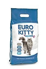 יורו קיטי ליטר חול מתגבש 10 ק"ג – Euro Kitty חול לחתולים 