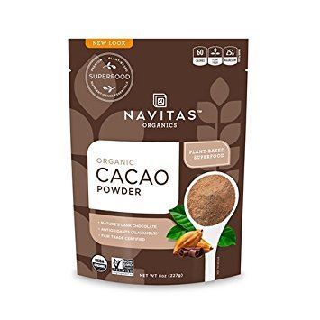 אבקת קקאו אורגנית 227 גרם - NAVITAS ORGANICS