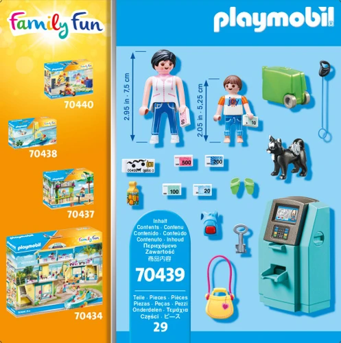 משחק פליימוביל תיירים וכספומט לגילאי 4+