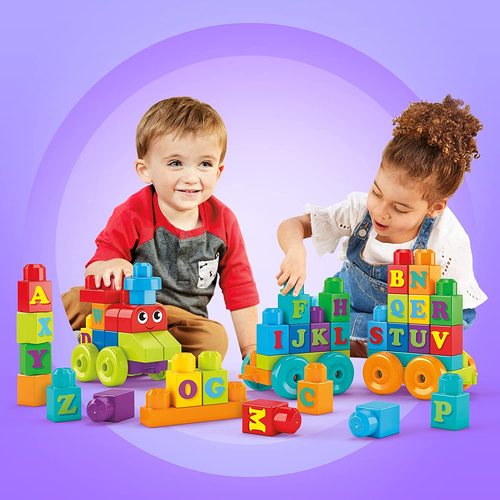 רכבת אותיות 60 חלקים מגה בלוקס 