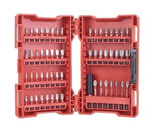 סט ביטים חזק לאימפקט 56 חלקים Shockwave Milwaukee