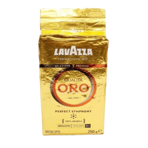 קפה טחון וואקום 250 גרם Lavazza Qualita Oro