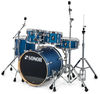 מערכת תופים 5 חלקים + אביזרים "22 SONOR AQ1 Stage Set Dark Blue Sprkl
