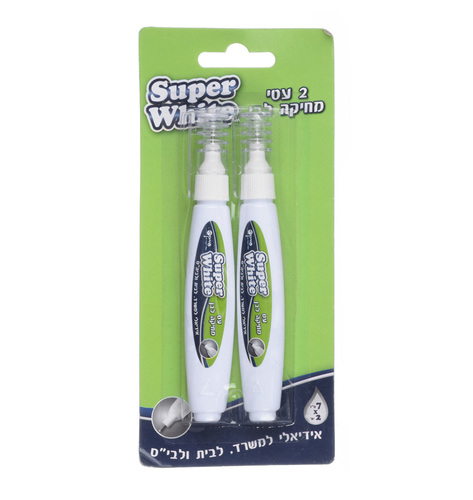 עט למחיקה 2 יח' בבליסט  Super White