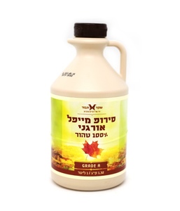 סירופ מייפל 100% טהור שקד תבור 1 ליטר 