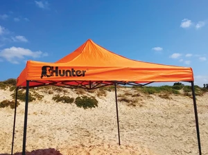 גזיבו מתקפל כתום HUNTER 151314-010 3X3