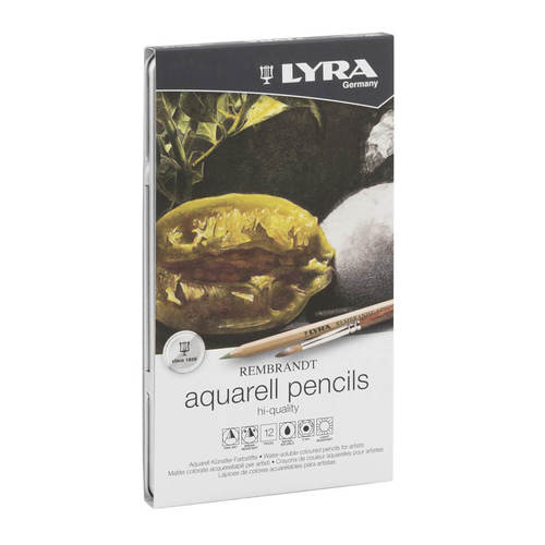 סט 12 עפרונות אקוורל LYRA REMBRAND