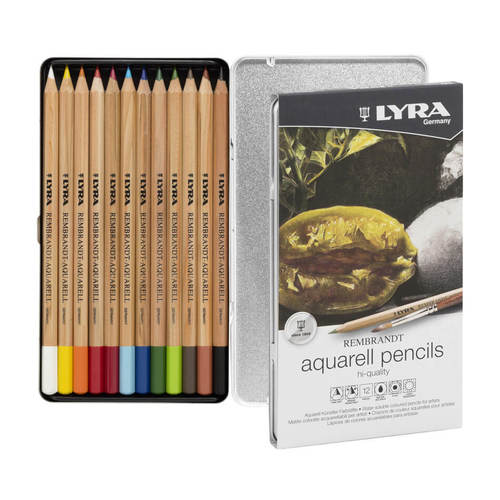 סט 12 עפרונות אקוורל LYRA REMBRAND