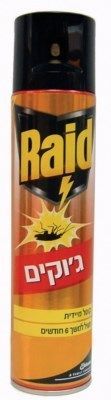 קוטל ג'וקים, תקנים 300ml -  RAID, רייד, RAID