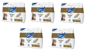5 י"ח ספי קט קל משקל 16 ליטר 80 ליטר 5Pcs of SepiCat Lightwhight 16 litter