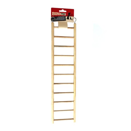 סולם עץ בינוני לציפורים Wooden Ladder M