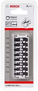 סט 8 ביטים אורך 25 ממ T15,20,25,30,40