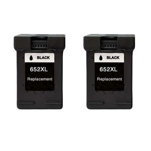2 ראשי דיו תואמים שחורים HP 652XL - F6V25AE