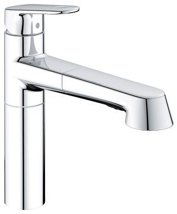 ברז נשלף 33933002 יורופלוס EUROPLUS כרום GROHE