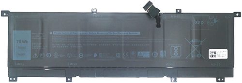 סוללה מקורית פנימית למחשב נייד דל Dell XPS 15 9575 