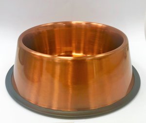 קערת נירוסטה נחושת מבריקה HEAVY DUTY 27.5 ס"מ Designed Stainless Steel Bowl