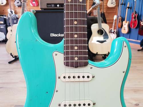 Fender Custom Shop 1960 Stratocaster Relic Aged Sea Foam Green 2020