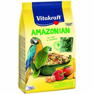 מזון לתוכי גדול אמזונס ויטה קרפאט 750 גרם VITAKRAFT AMAZONIAN