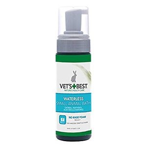 וטס בסט תרסיס שמפו יבש קצף לארנבים 150 מ"ל waterless small animal bath