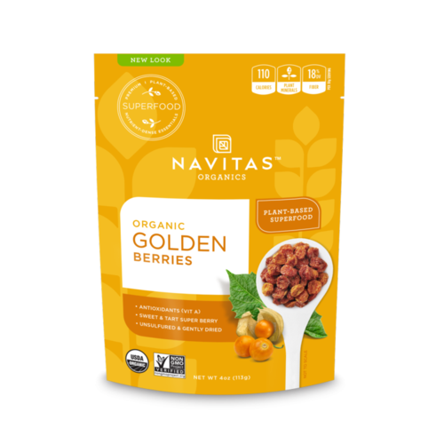 גולדן בריס תותי זהב 227 גרם - NAVITAS ORGANICS