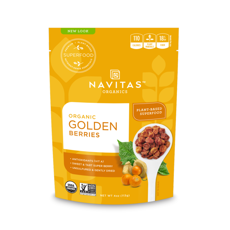 גולדן בריס תותי זהב 227 גרם - NAVITAS ORGANICS