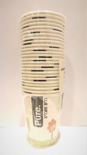 כוסות מתכלים ביולוגית,  25 יחידות, Pure
