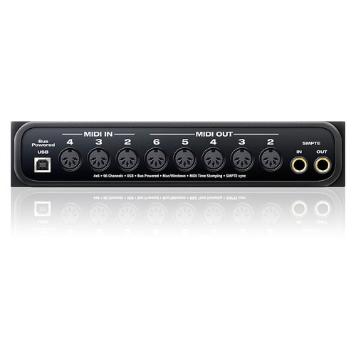 MOTU Micro Express MIDI ממשק MIDI בחיבור USB בעל 5 כניסות ויציאות במהירות גבוהה