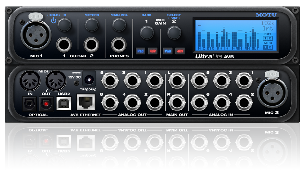 כרטיס קול MOTU ULTRALITE AVB