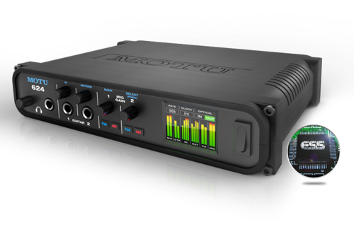 MOTU 624 AVB כרטיס קול 