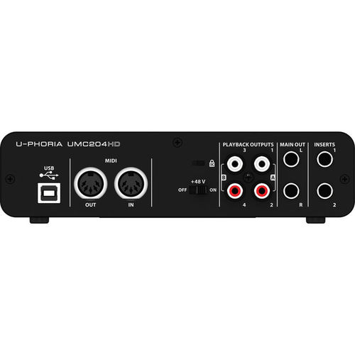 כרטיס קול Behringer Umc 204HD