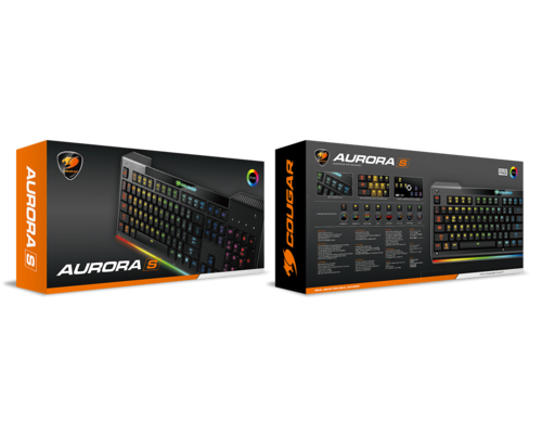 מקלדת גיימינג  Cougar AURORA-S Gaming 