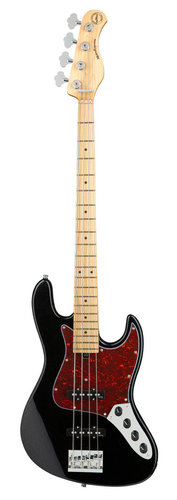 גיטרה בס אקטיבית 4 SADOWSKY 21 Fret Vintage JJ Bass 4 BK SHP CH Maple
