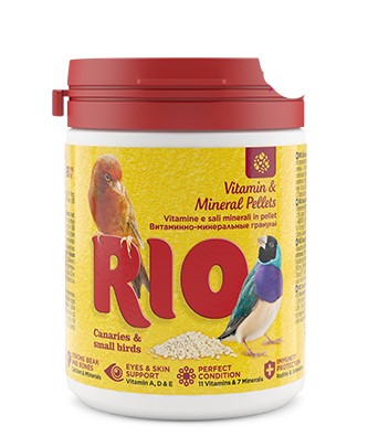 כדורי ויטמינים ומינרלים 120 גרם לציפורי שיר