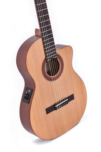 גיטרה קלאסית מוגברת SIGMA CTMC-2E CUTAWAY