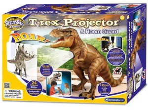 דינוזאור מקרן עם חיישן תנועה, שואג + 24 תמונות דינוזאורים להקרנה