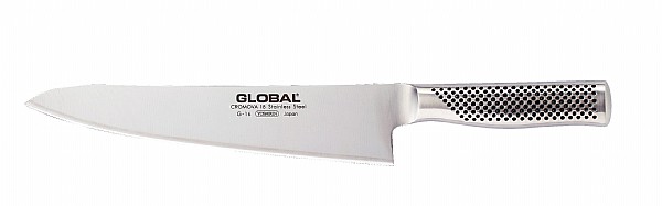 סכין שף מחוזקת 24 ס"מ G 16 גלובל GLOBAL יפן 