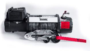 כננת משיכה 12V T-MAX דגם X-POWER-9500 חבל סינטטי