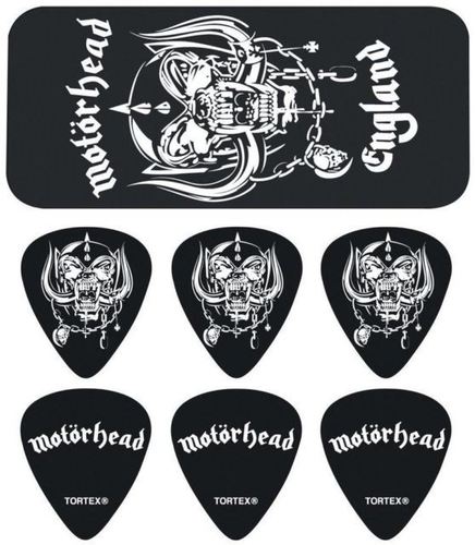 קופסה עם 6 מפרטים MHPT01 Motörhead Warpig Picks Dunlop