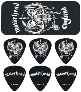 קופסה עם 6 מפרטים MHPT01 Motörhead Warpig Picks Dunlop