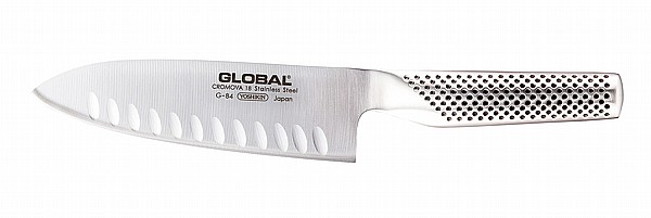 סכין שף חריצים 16 ס"מ G 84 גלובל GLOBAL יפן