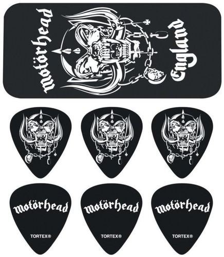 קופסה עם 6 מפרטים MHPT01 Motörhead Warpig Picks Dunlop