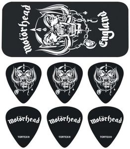 קופסה עם 6 מפרטים MHPT01 Motörhead Warpig Picks Dunlop
